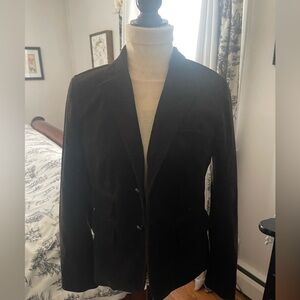 J. Crew Stretch  Brown Corduroy Blazer Women’s Sz 6